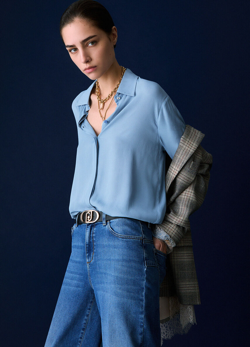 Camicia in viscosa LIU JO CF6207