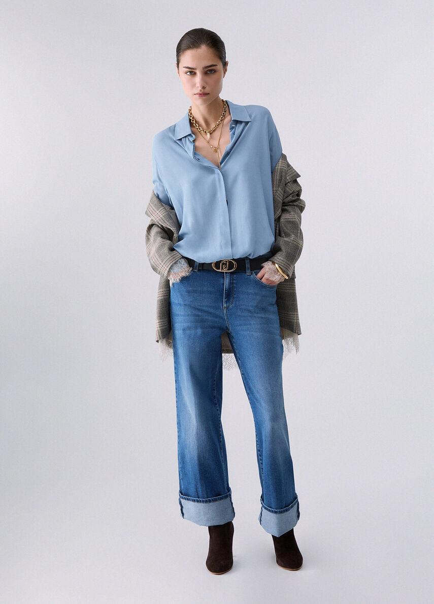 Camicia in viscosa LIU JO CF6207