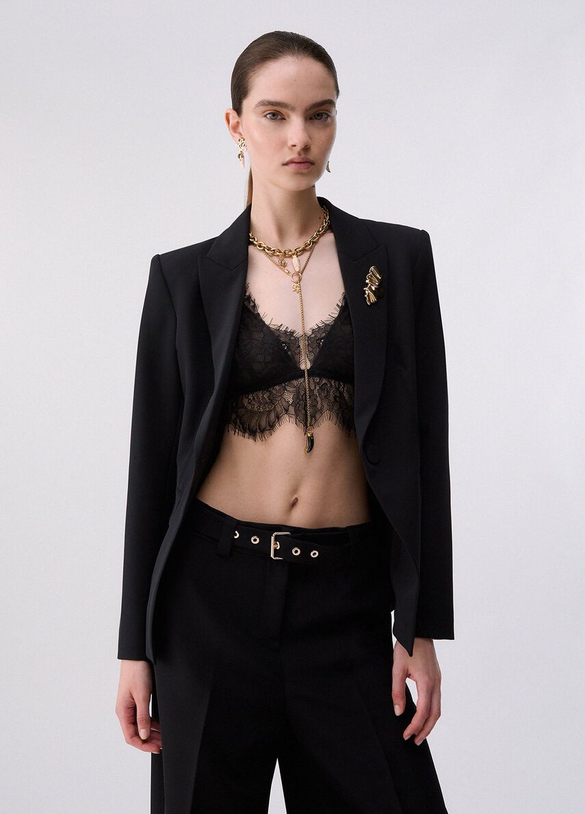 Blazer con dettaglio zip LIUJO CF6216