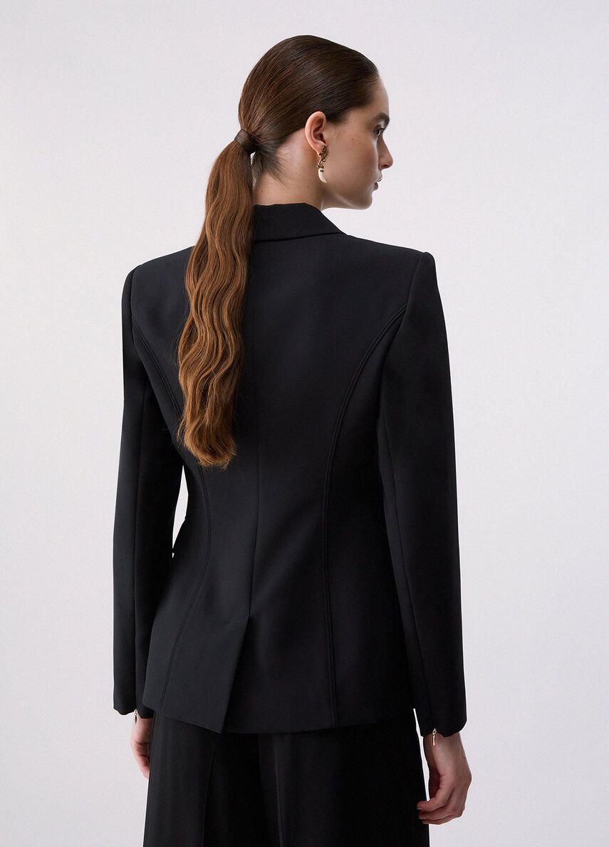 Blazer con dettaglio zip LIUJO CF6216