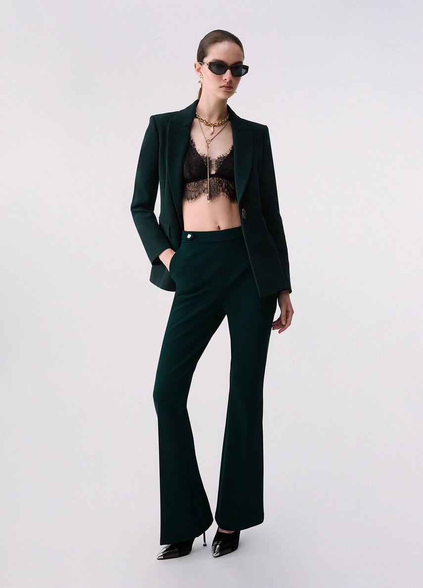 Blazer con dettaglio zip LIUJO CF6216
