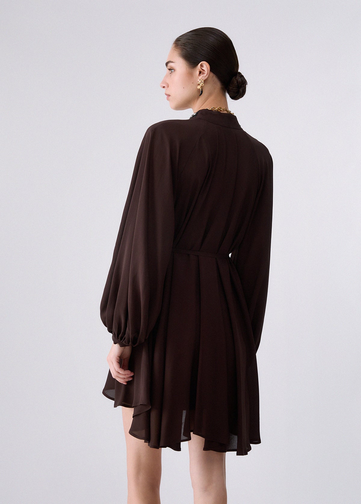 Abito corto in georgette LIUJO CF6263
