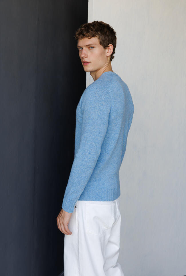 Girocollo in shetland FERRANTE 34102