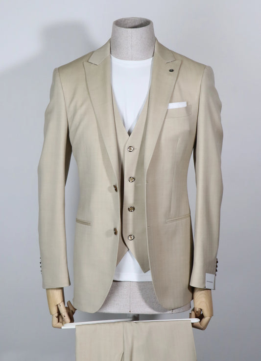 Abito sartoriale beige LUIGI BIANCHI 53311