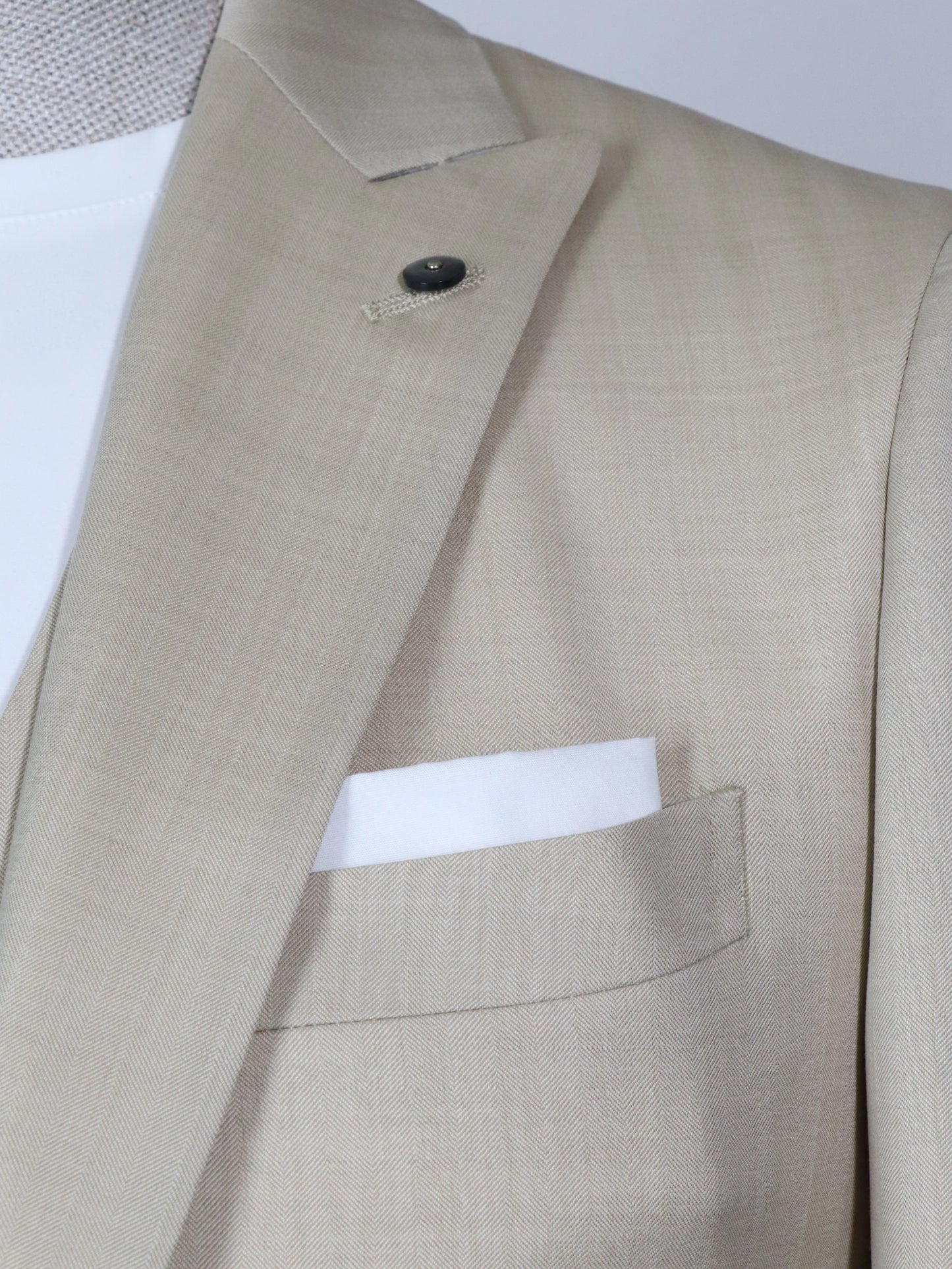 Abito sartoriale beige LUIGI BIANCHI 53311