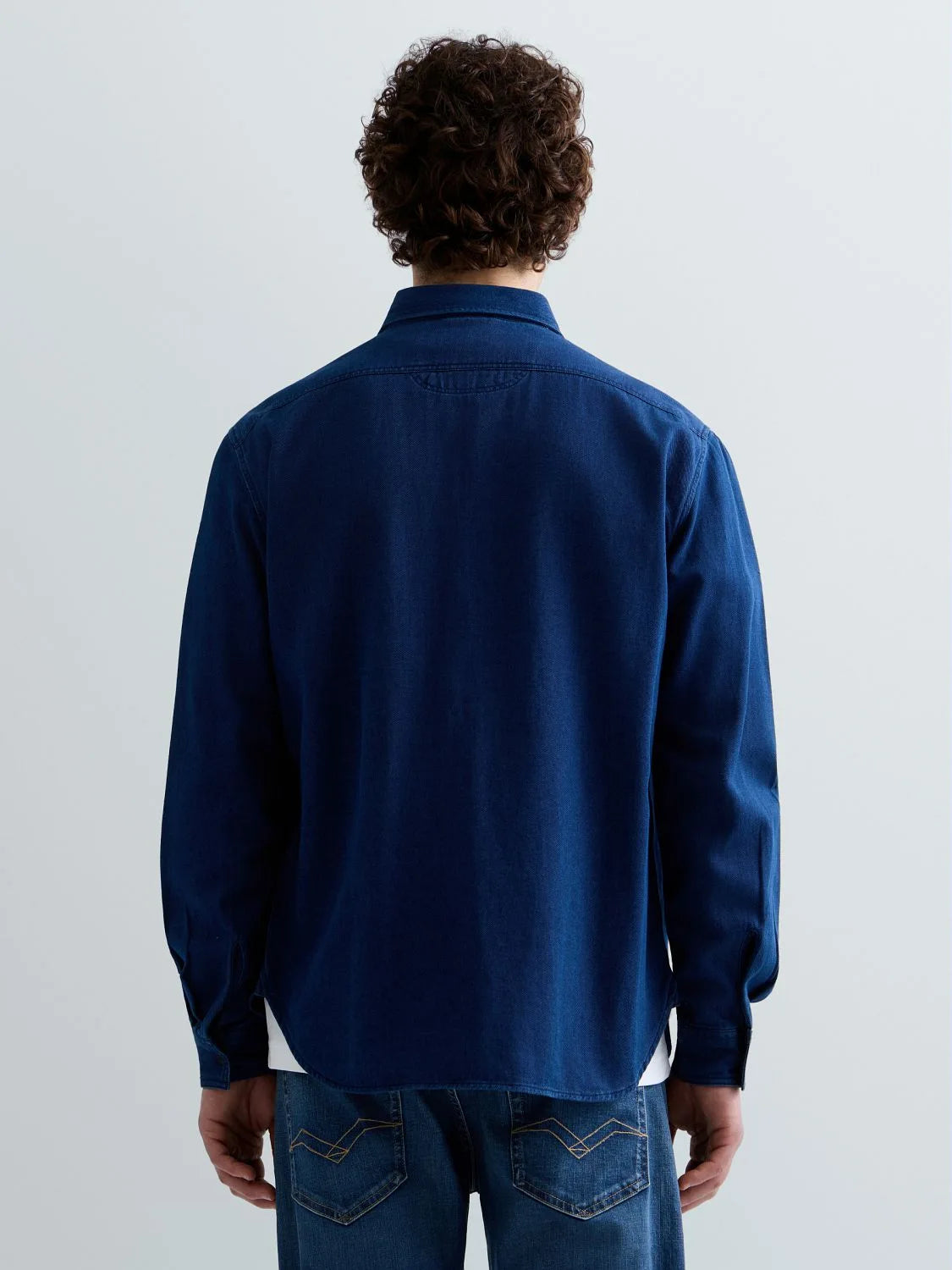 Camicia in cotone indigo REPLAY 723SUW