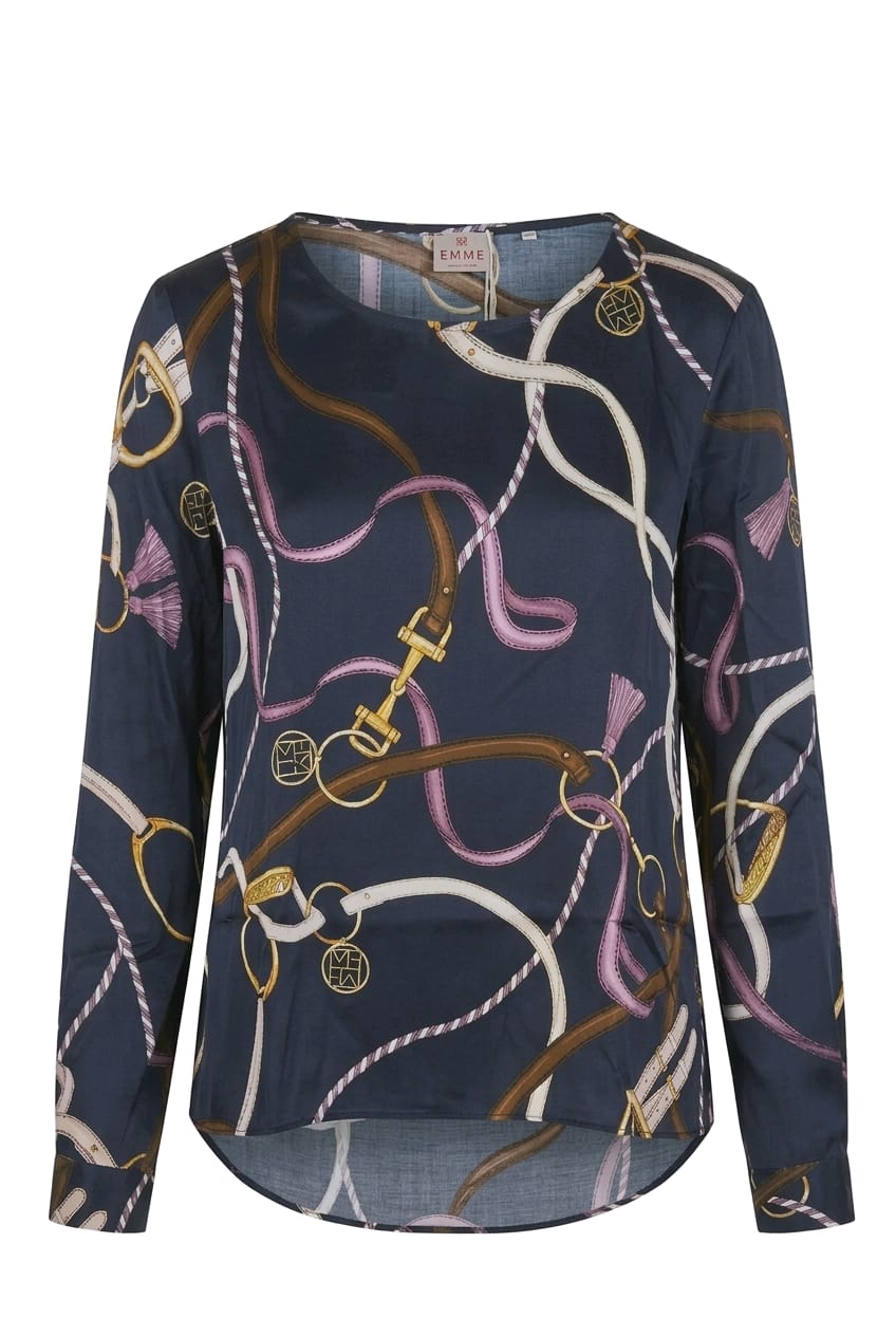 Blusa in twill di viscosa EMME MARELLA EMMEFFETTO