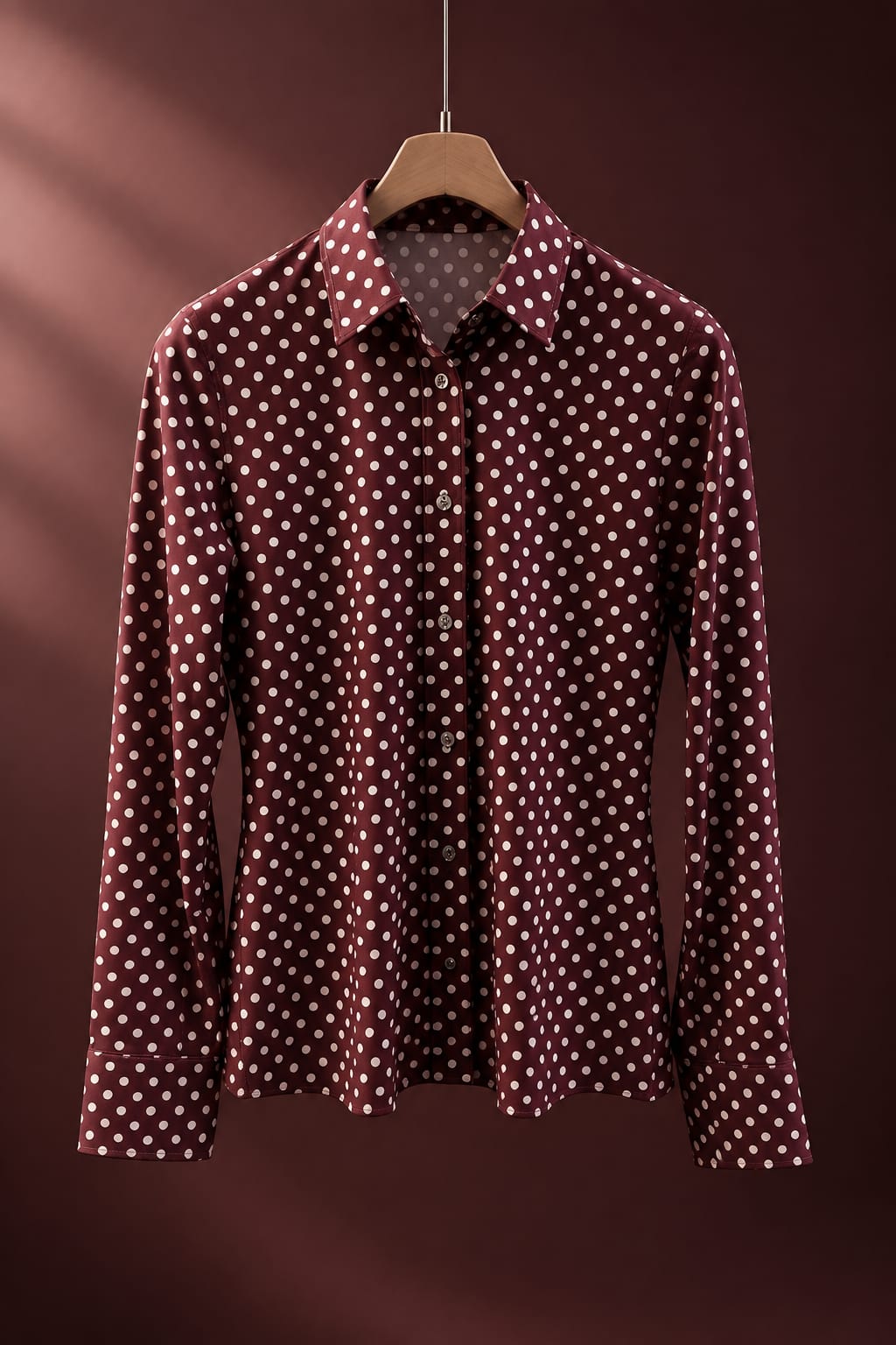 Camicia a pois tessuto next GHIRARDELLI DTE223