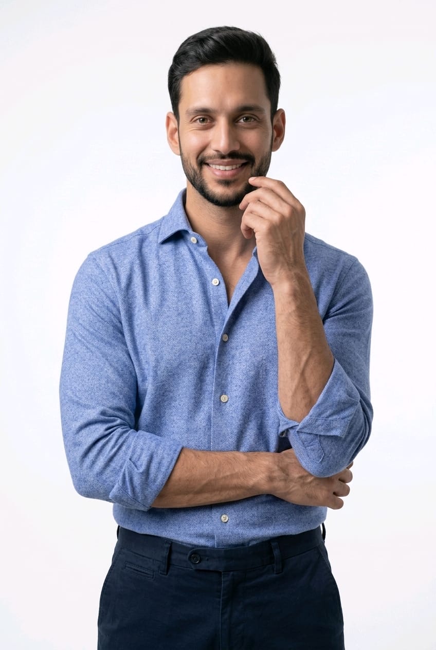 Camicia effetto spinato GHIRARDELLI NEXT FR389