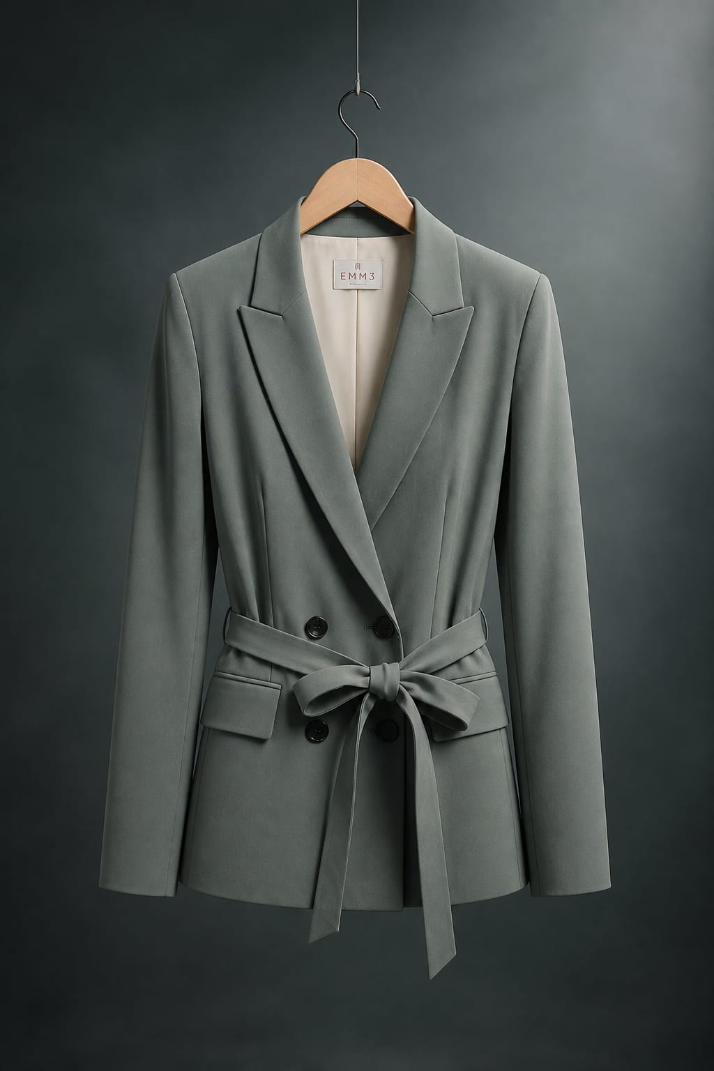 Tailleur doppio petto verde salvia EMME MARELLA EMMVOLIERA