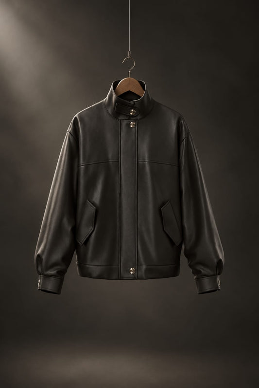 Bomber  ampio in jersey spalmato EMME MARELLA EMMPENSILE