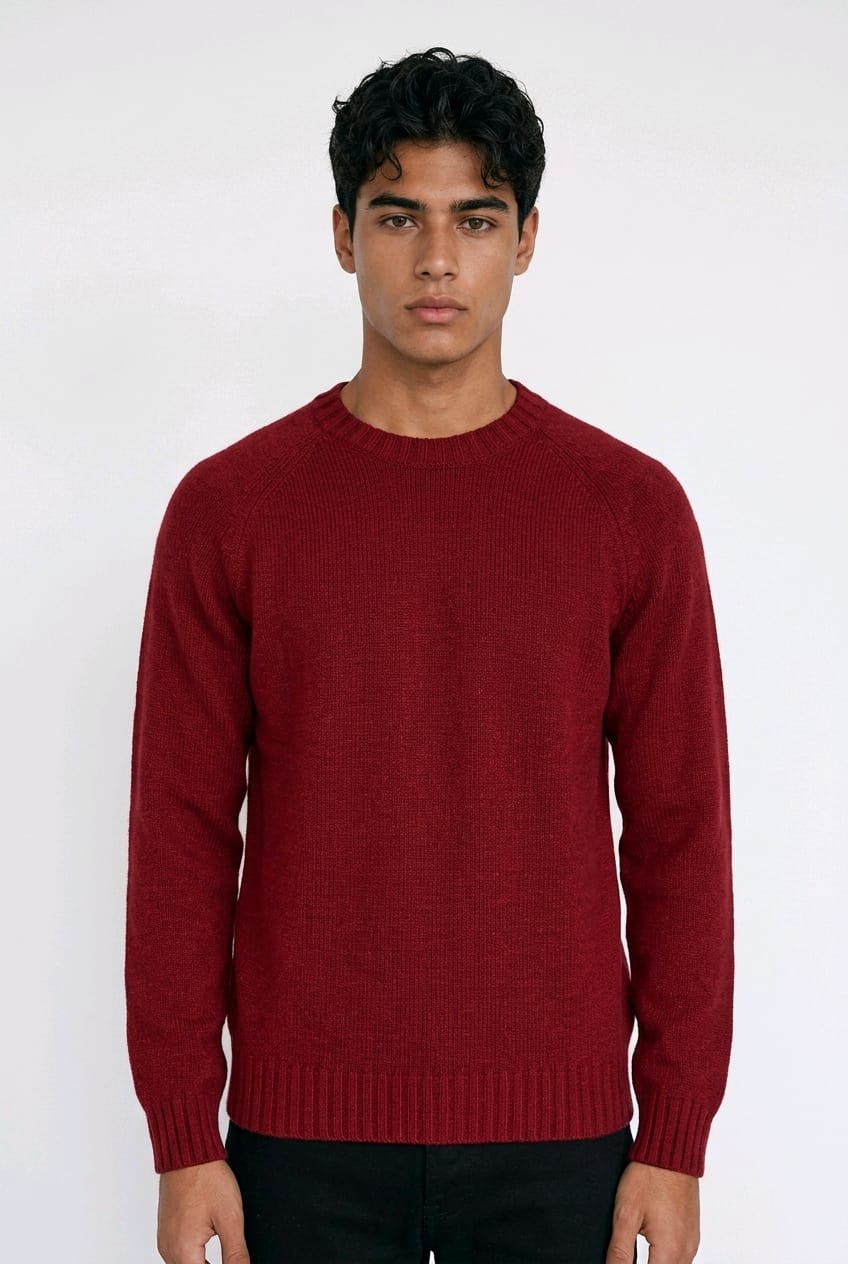 Girocollo in shetland FERRANTE 34102