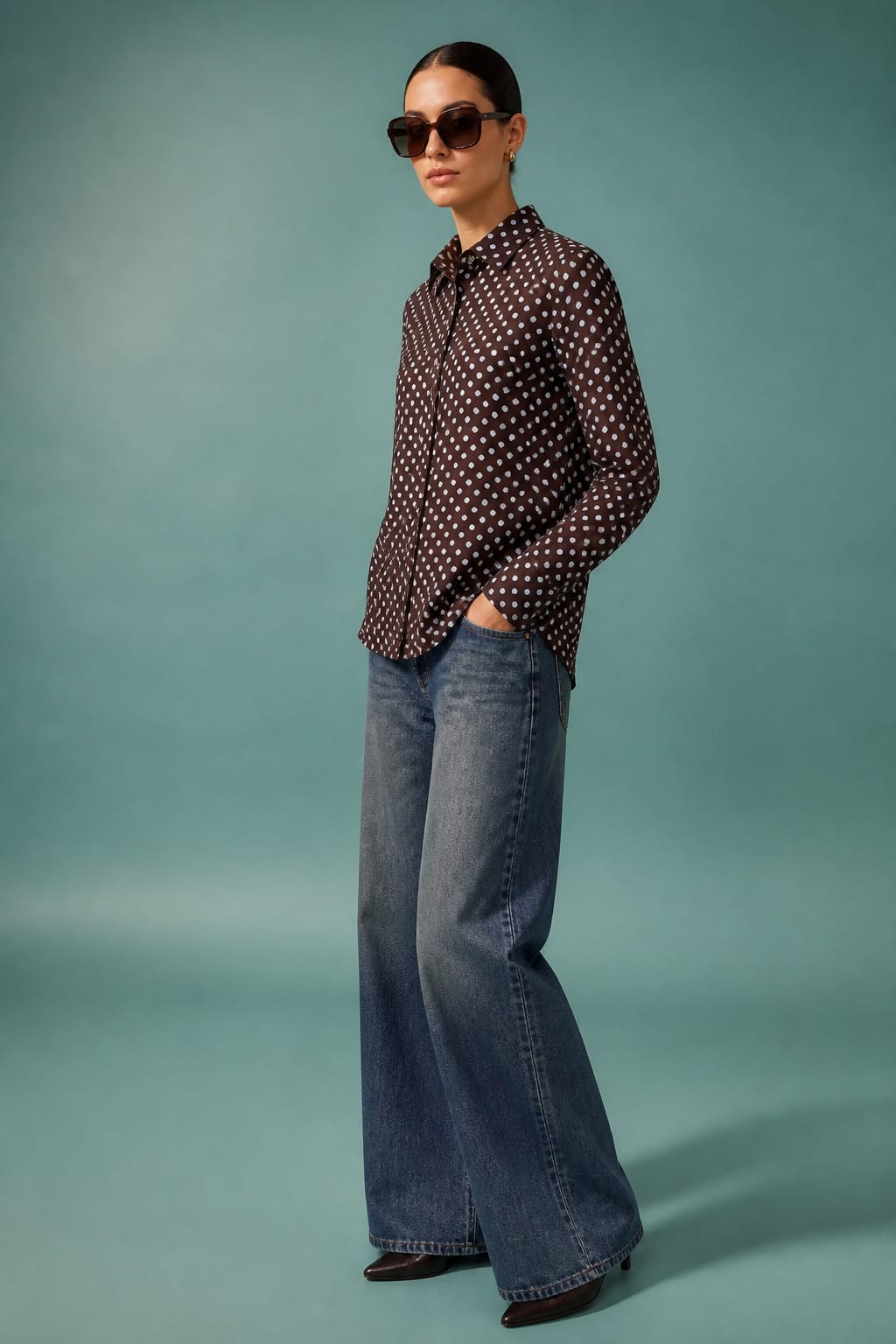 Camicia pois tessuto next GHIRADELLI DTE223