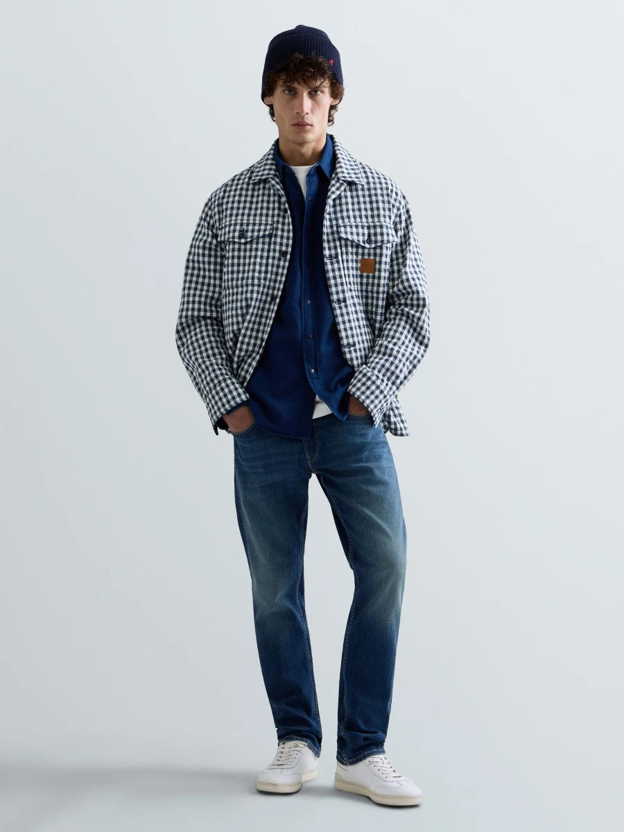 Camicia in cotone indigo REPLAY 723SUW